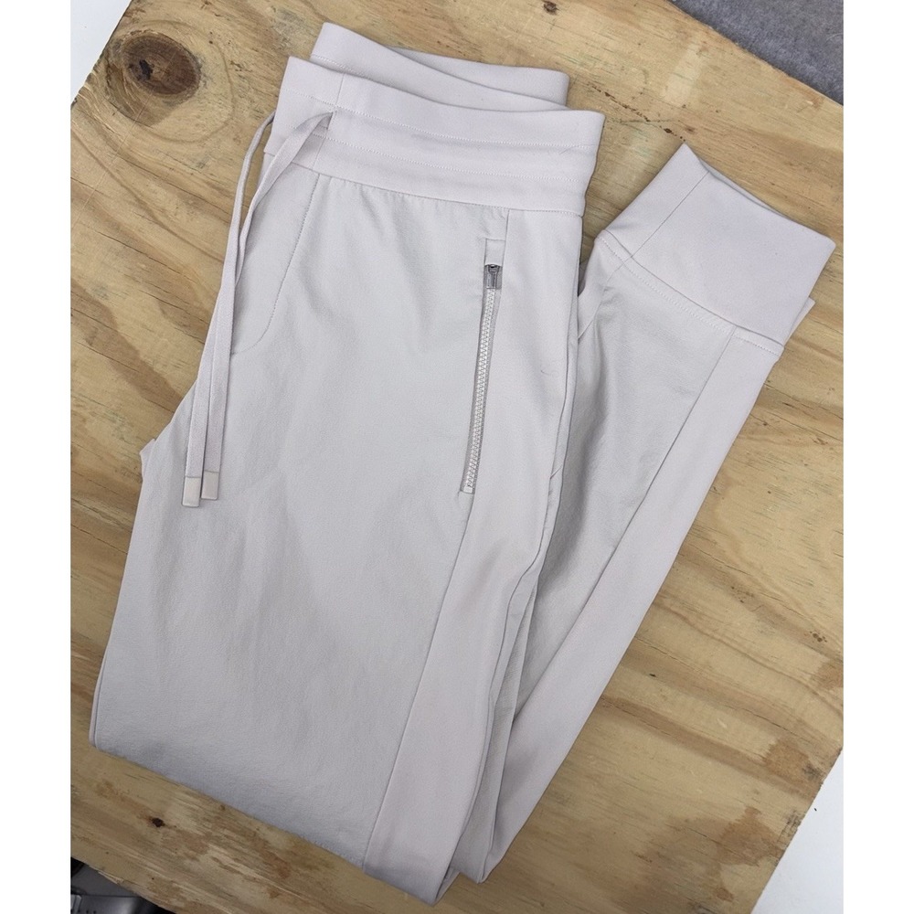 Athleta Headlands Hybrid Womens Beige Hiking Tights Jogger Pants Size 4 Petite